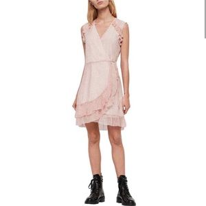 LAST HOURS OR WILL BE DONATED!

ALL SAINTS wrap dress